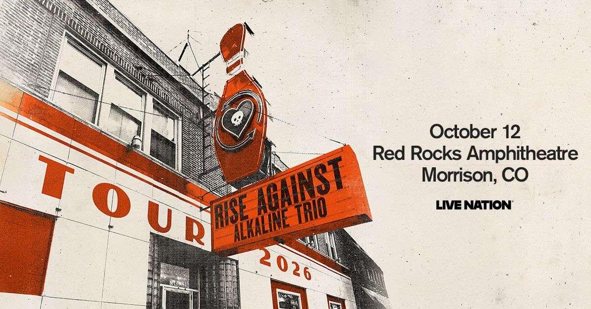 Rise Against Red Rocks 2026 Transportation – Complete Guide for October 12 with Alkaline Trio