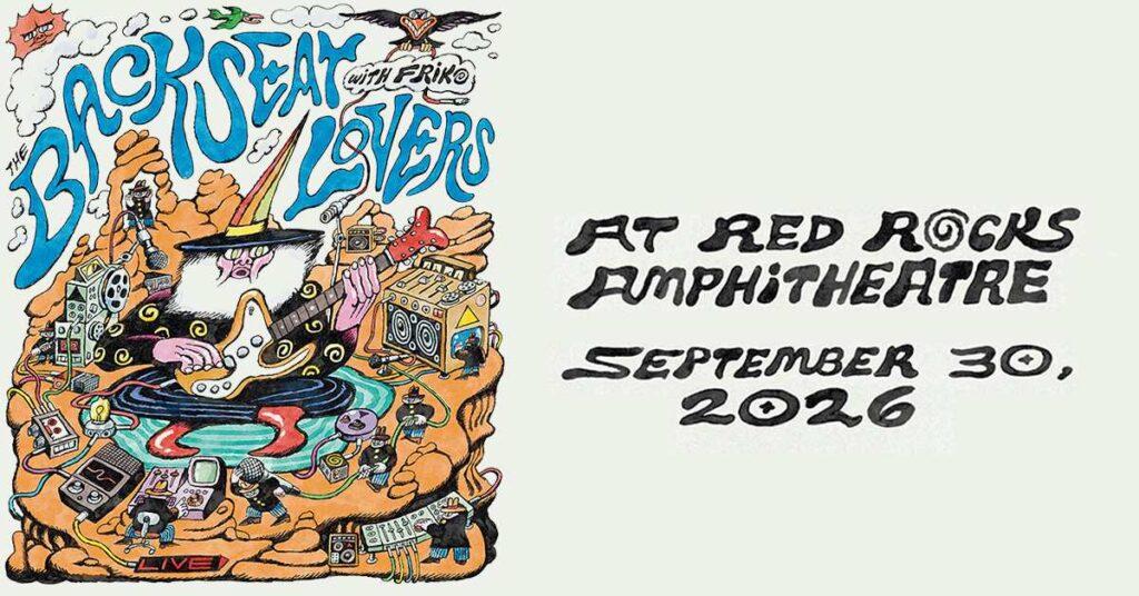 Backseat Lovers Red Rocks 2026