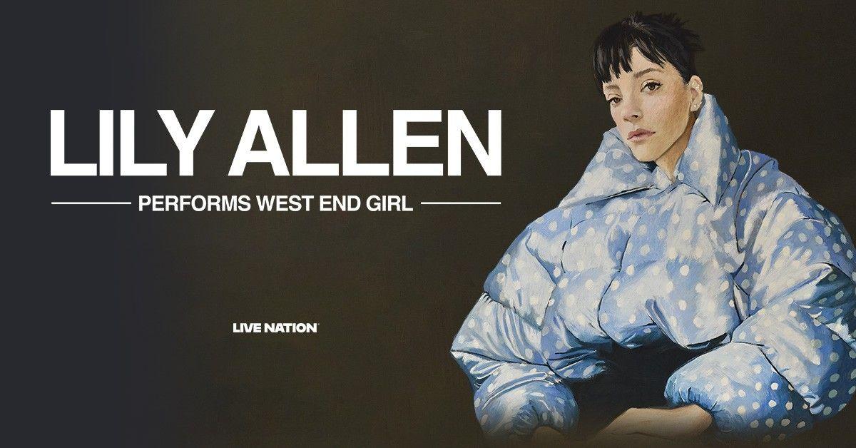 Lily Allen Red Rocks 2026 — West End Girl Performance Hits Morrison September 18 at 8PM