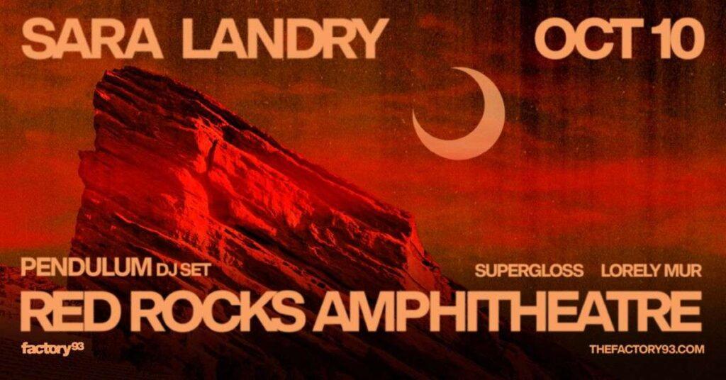 Sara Landry Red Rocks 2026