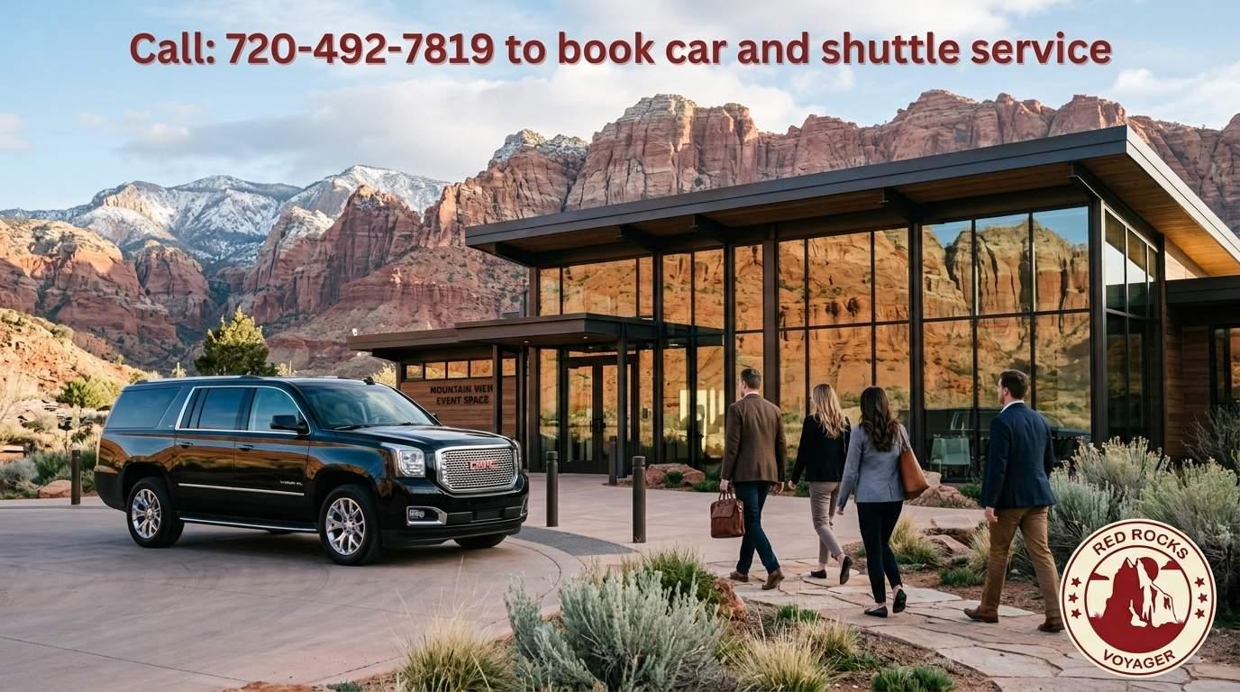 Red Rocks Corporate Event Transportation — Move Your Whole Team Without the Headache