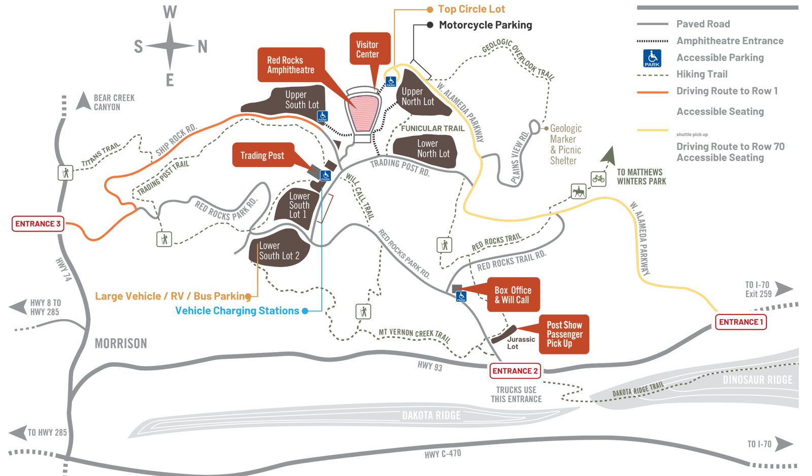 Red Rocks Parking Guide 2026 — Everything You Need to Know Before You Go