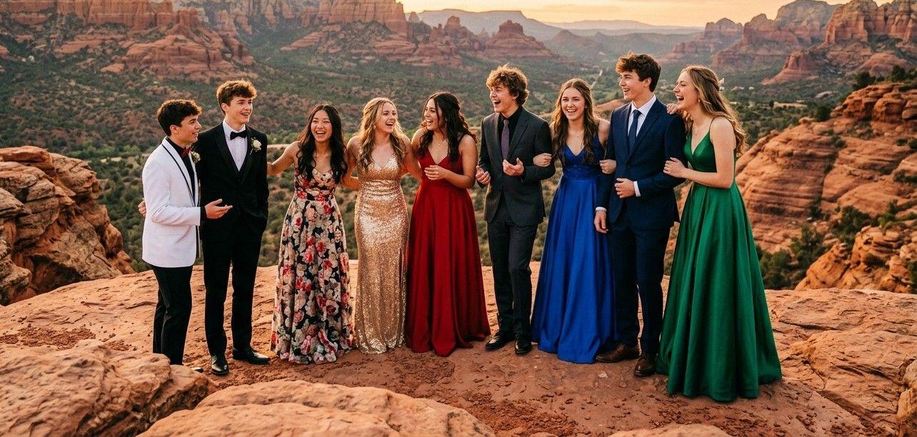 Red Rocks Prom Photo Transportation — Get the Group There for Golden Hour