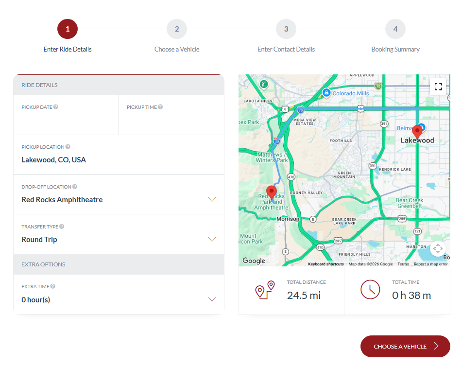 Red Rocks Rideshare vs Car Service Comparison — What the Numbers Actually Say 3 Denver Red Rocks Car Service Red Rocks rideshare vs car service comparison