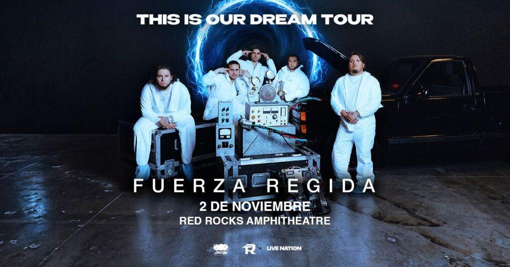 Fuerza Regida Red Rocks 2026 Transportation — Two Nights, November 2 & 3 2 Denver Red Rocks Car Service Fuerza Regida Red Rocks 2026 Transportation