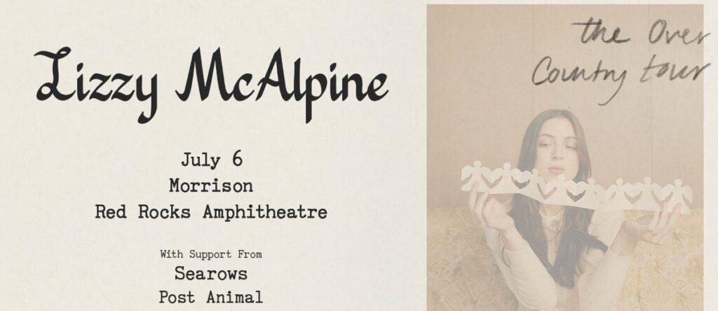 Lizzy McAlpine Red Rocks 2027 transportation