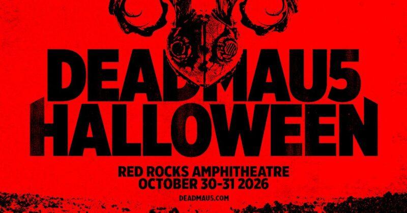 Red Rocks Halloween Weekend Transportation 2026: deadmau5, Costumes ...