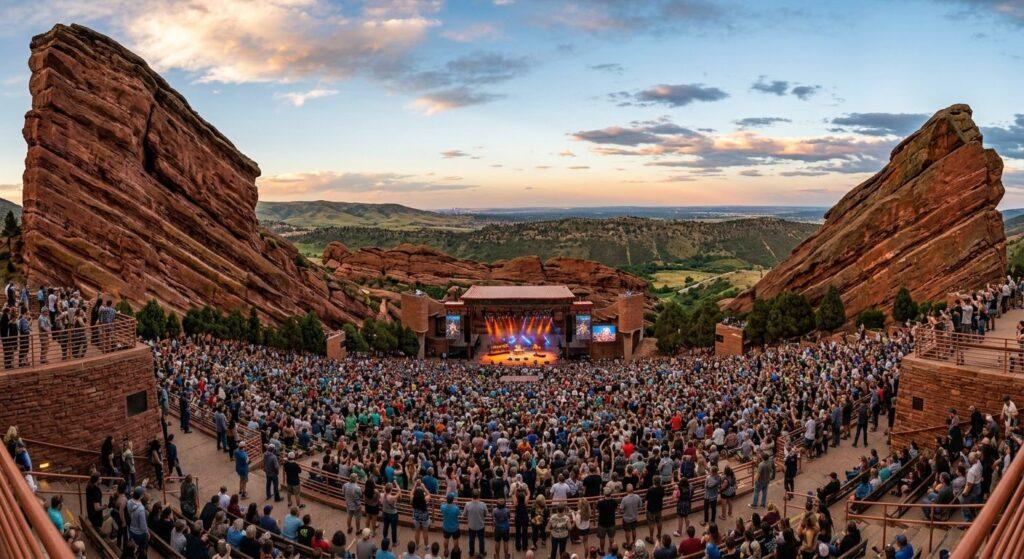 Red Rocks Sold Out Show Survival Guide: An Hour-by-Hour Plan for 9,525 People 2 Denver Red Rocks Car Service Red Rocks sold out show survival guide