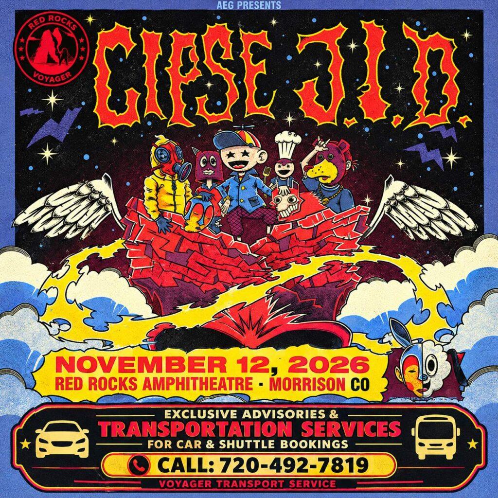 Clipse Red Rocks 2026