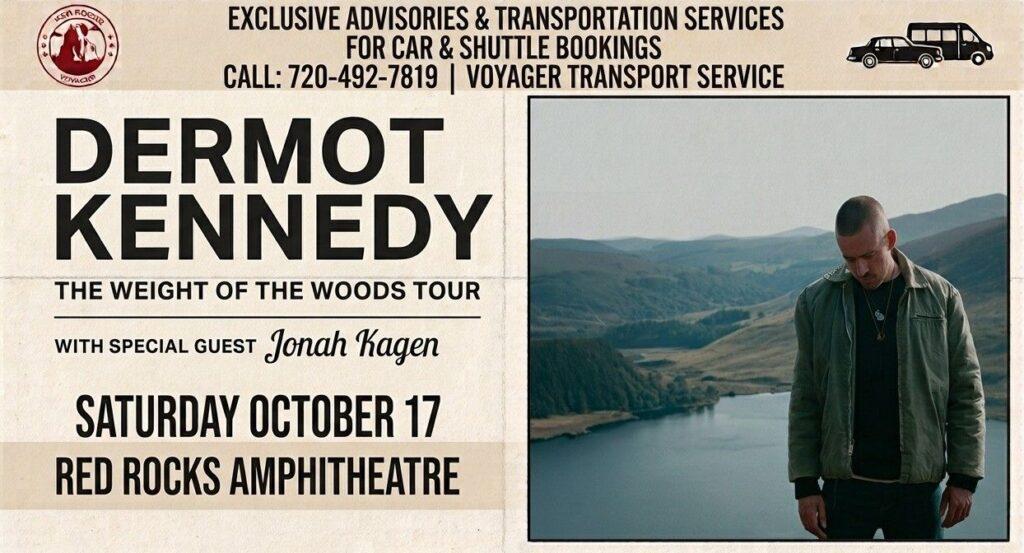 Dermot Kennedy Red Rocks Postponed