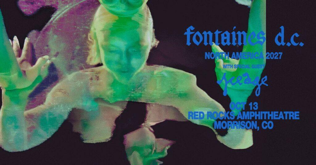 Fontaines D.C. Red Rocks 2027 Transportation — Headlining Debut on October 13 2 Denver Red Rocks Car Service Fontaines D.C. Red Rocks Transportation