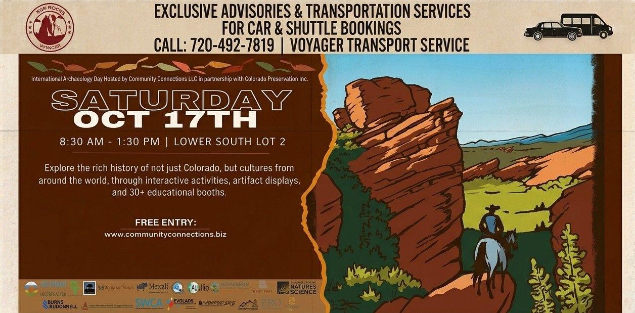 International Archaeology Day Red Rocks Transportation — Free Access to Areas Normally Closed